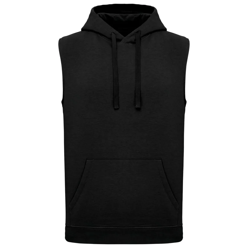 Unisex-Kapuzenpullover ohne Ärmel