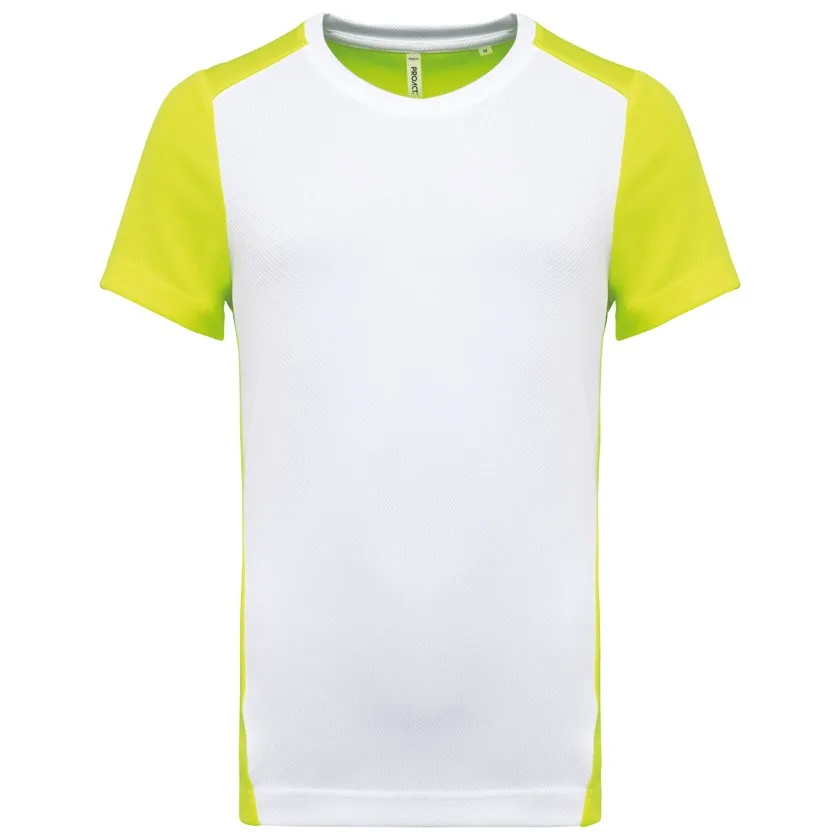 White / Fluorescent Yellow