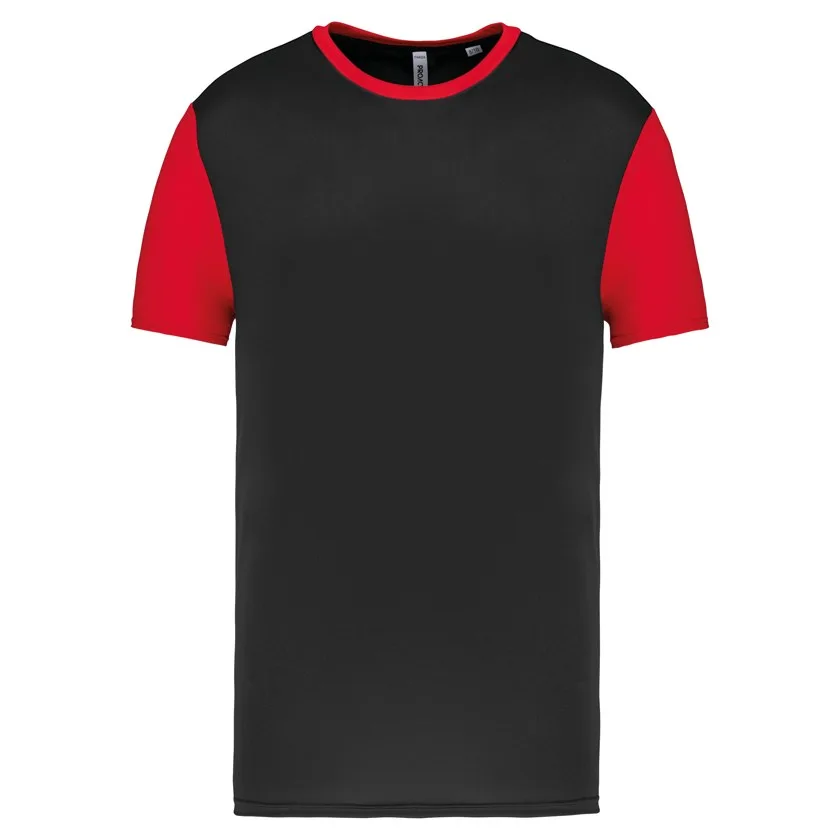 Kinder-Multisport-Kurzarmtrikot zweifarbig