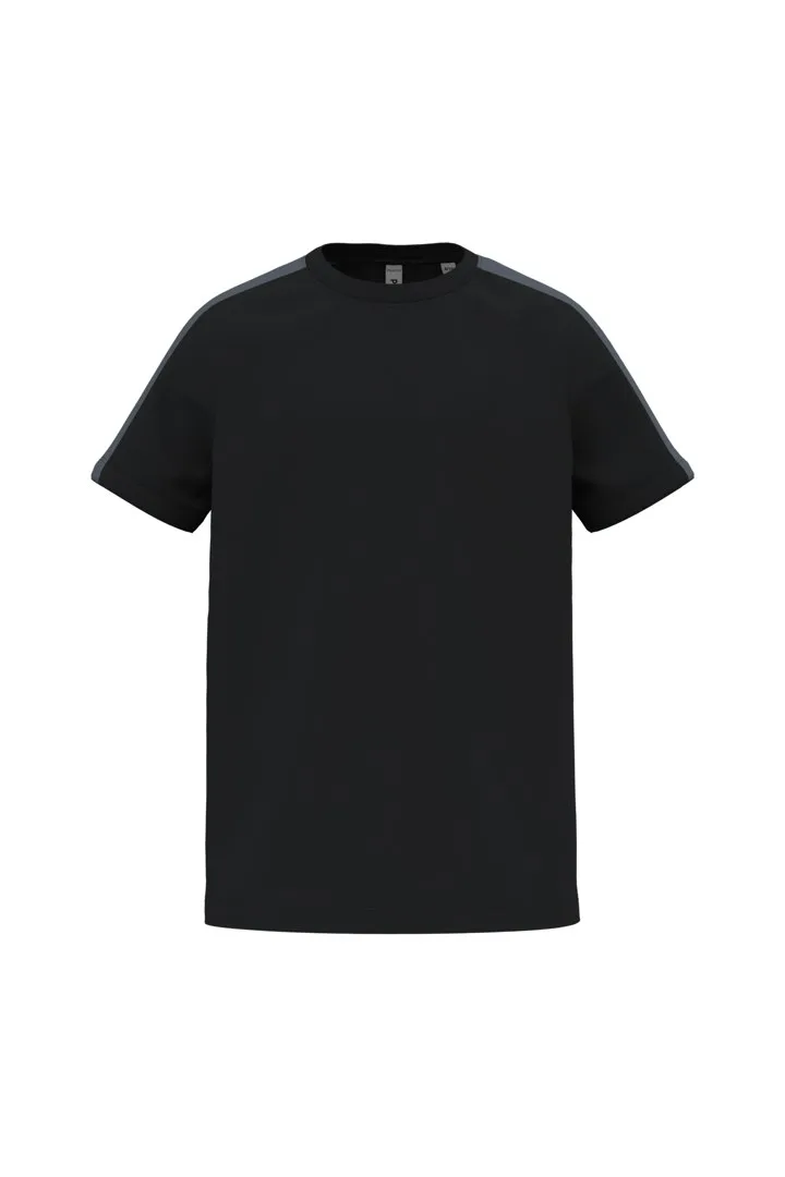 Zweifarbiges Kinder-Teamwear T-Shirt