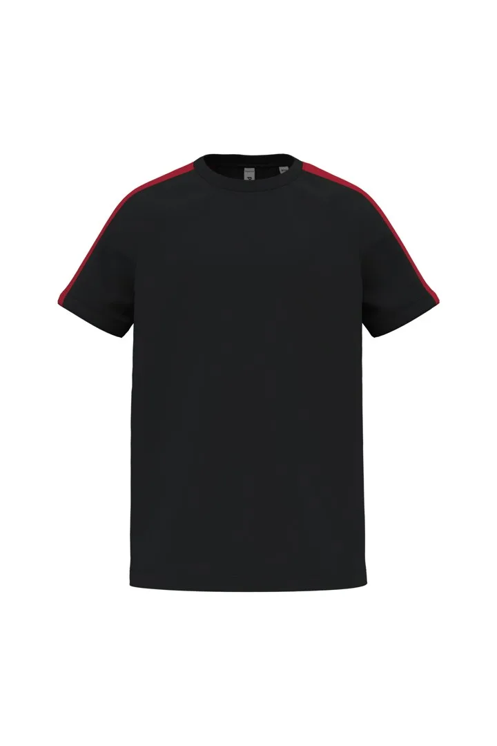 Zweifarbiges Kinder-Teamwear T-Shirt