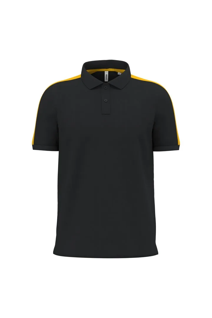 Black / Sporty Yellow