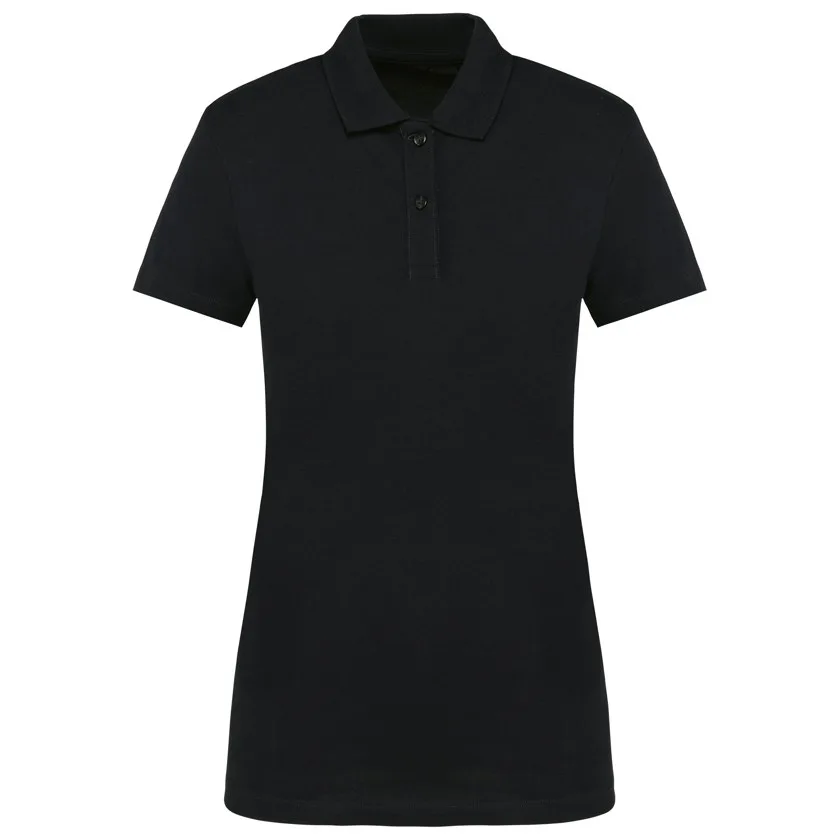 Supima® Damen-Polohemd mit kurzen Ärmeln