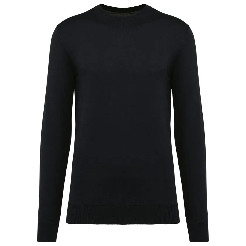 Supima®-Herrenpullover mit Rundhalsausschnitt