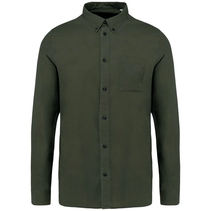 Washed Organic Khaki