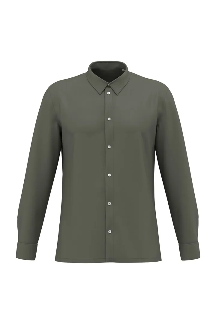 Washed Organic Khaki