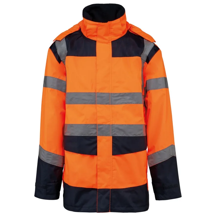 Recycelter Sicherheitsparka 4 in 1