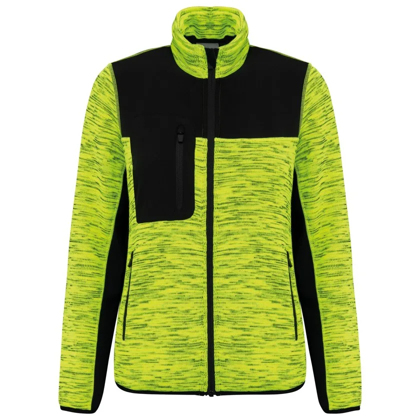 Fluorescent Yellow Melange / Black