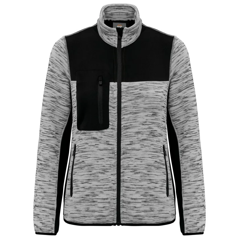 Light Grey Melange / Black