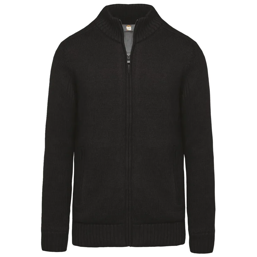 Strickjacke mit Fleecefutter, Herren