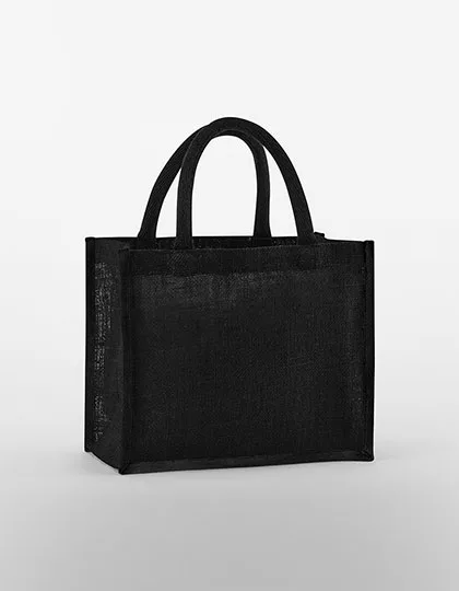 Natural Starched Jute Midi Bag