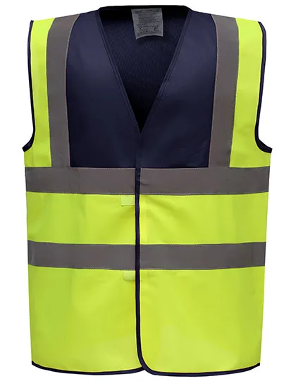 Navy Yoke / Hi-Vis Yellow