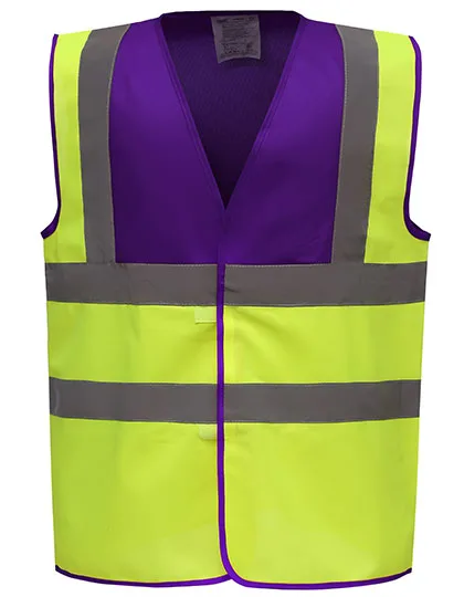 Purple Yoke / Hi-Vis Yellow