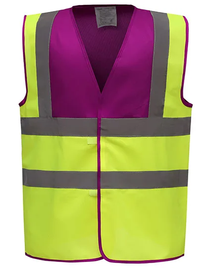 Raspberry Yoke / Hi-Vis Yellow