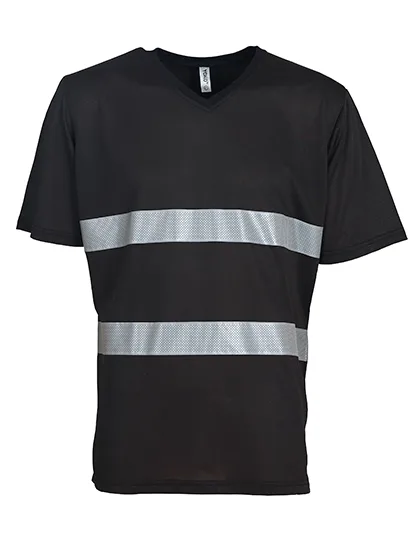 Hi-Vis Top Cool Super Light V-Neck T-Shirt