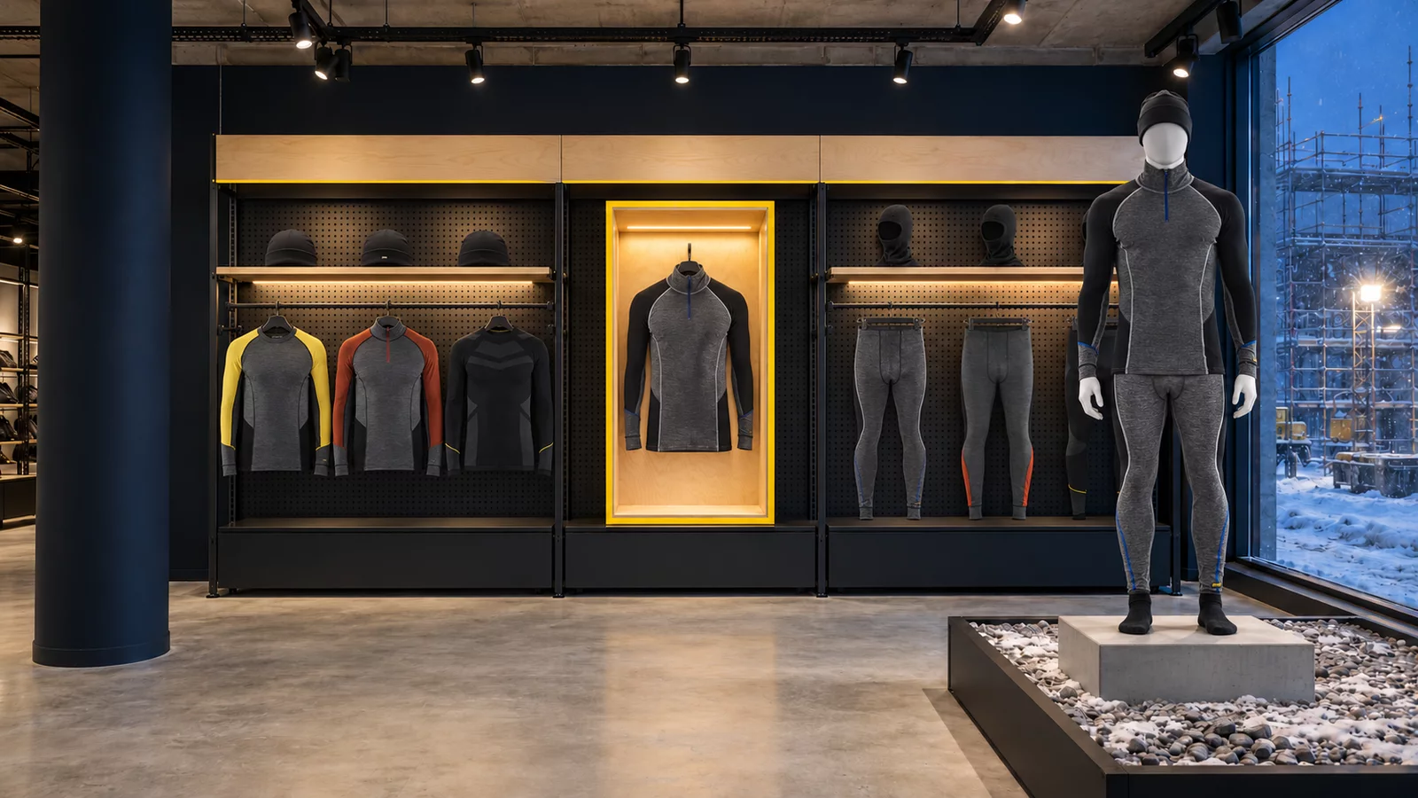 Blåkläder Showroom: Auf der Haut