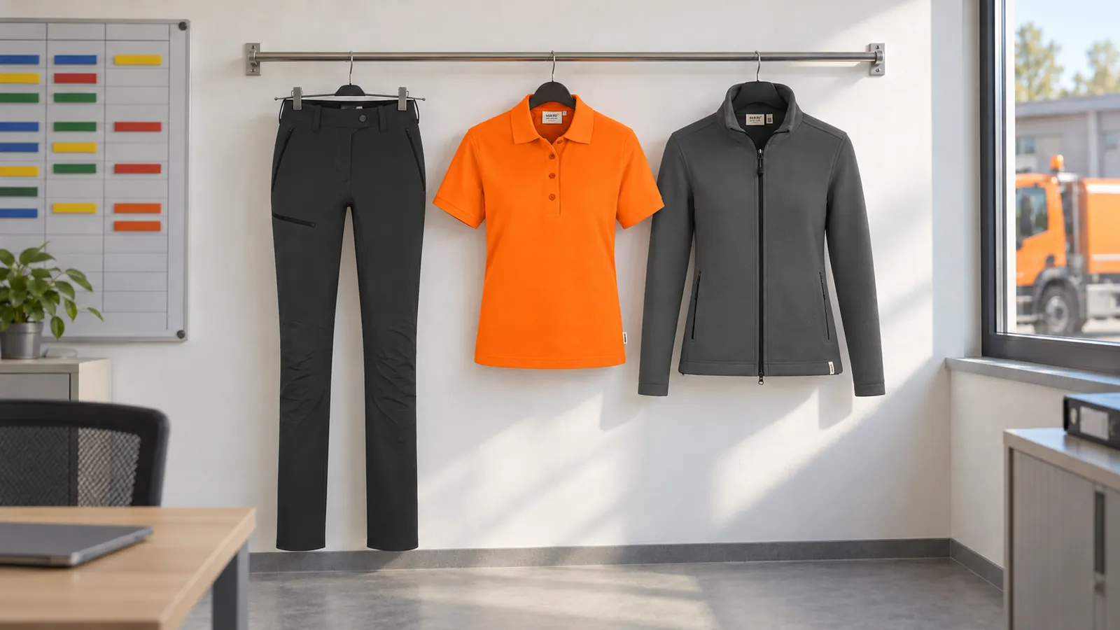Damenausstattung: Damen Funktionshose X-Stretch, Damen Poloshirt MIKRALINAR®, Damen Fleecejacke ECO.