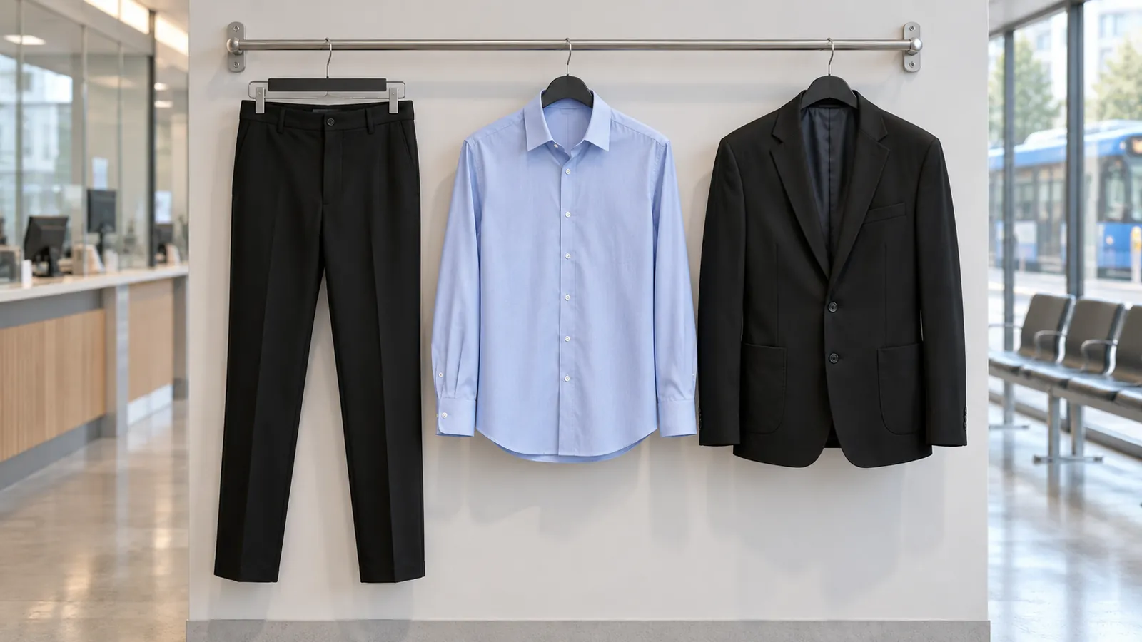 Herrenausstattung: Men´s Trouser Taurus, Pisa Shirt, Men´s Jersey Jacket Rory.