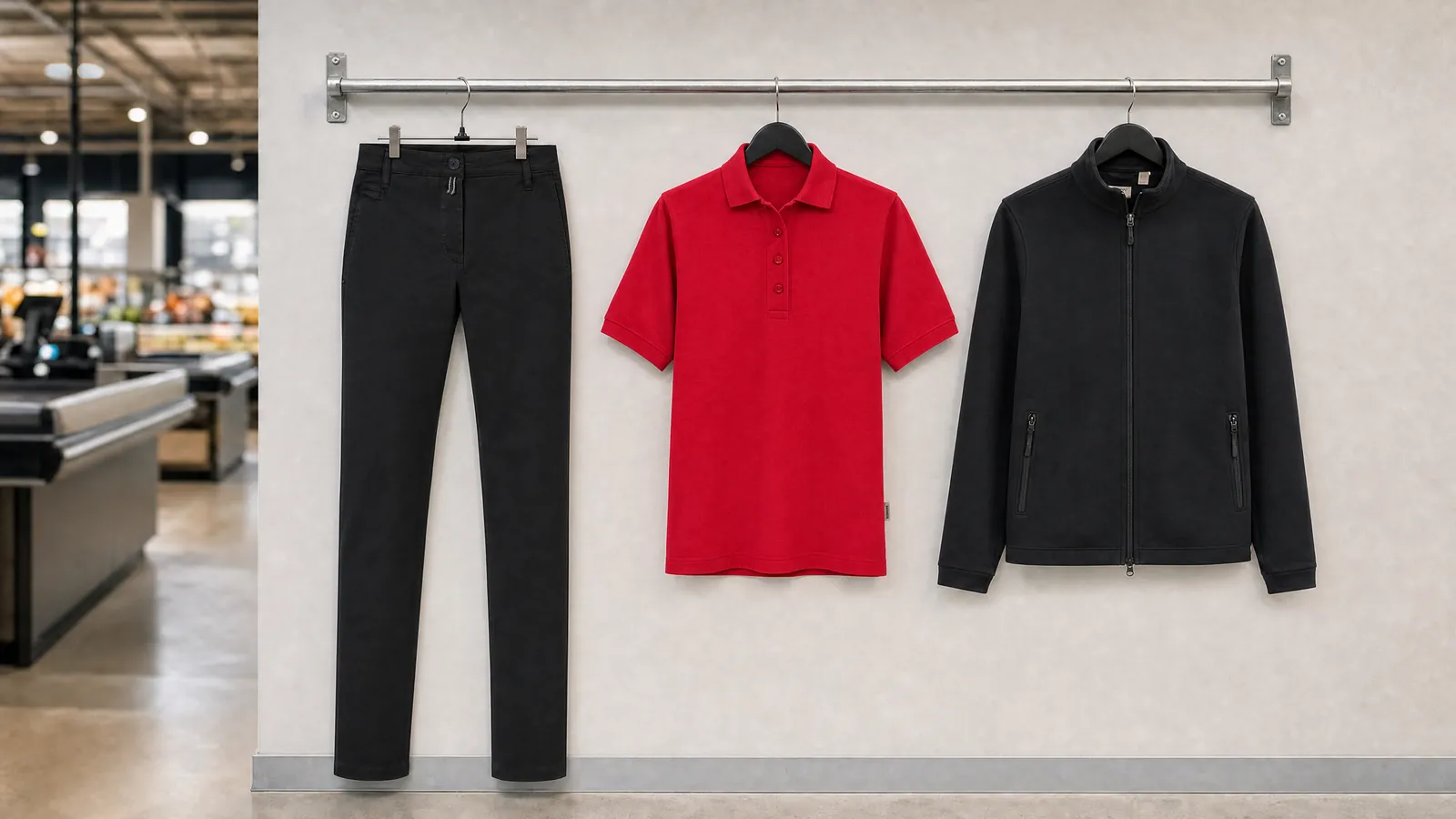 Damenausstattung: Damen Chinohose X-Stretch, Damen Poloshirt MIKRALINAR®, Damen Fleecejacke ECO.