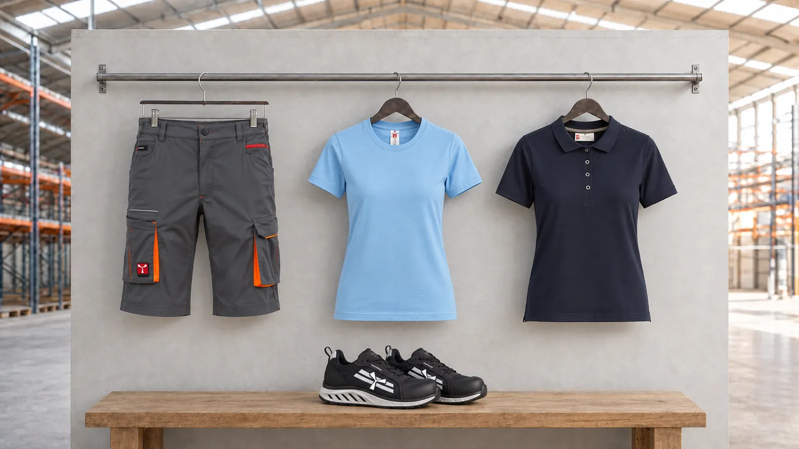 Damenausstattung: Next 400 Shorts, Sunrise Lady, Venice Lady, X-Mercury.