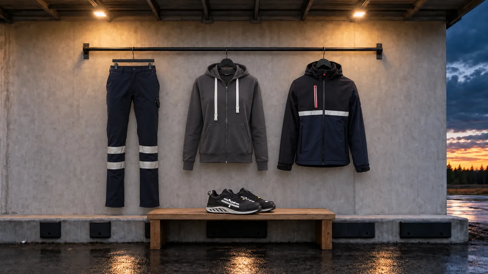 Damenausstattung: Power Stretch Reflex, Portland, Wise, X-Mars.