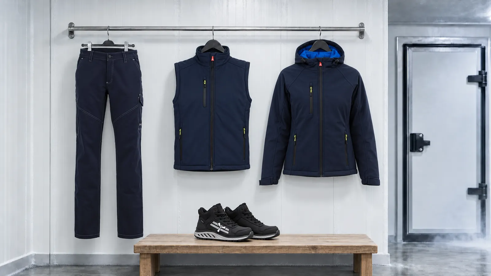 Damenausstattung: Worker Winter, Creek Vest Pad, Gale Pad Lady, X-Moon Mid.